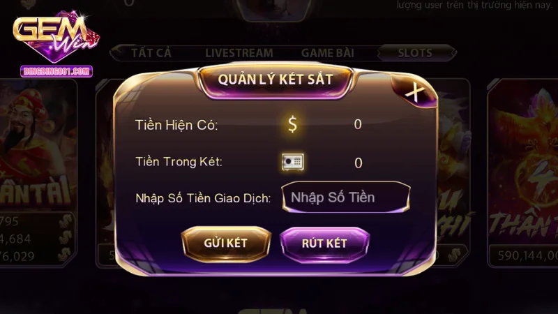 Nổ hũ kim cương: Jackpot Khổng Lồ Chỉ Có Tại Gemwin 8 Bảo mật tốt là điểm giúp nổ hũ gemwin thu hút người đến chơi