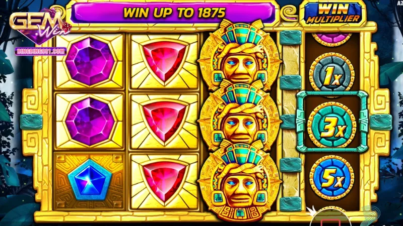 Nổ Hũ Aztec: Quay Hũ Đổi Thưởng Siêu Hấp Dẫn Với Gemwin 4 Những biểu tượng được mô phỏng dựa theo nền văn minh Aztec