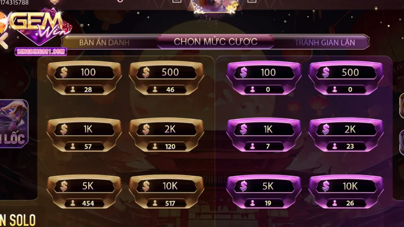 Bài Sâm Lốc - Sự lựa chọn hoàn hảo cho cao thủ săn thưởng 2 Chơi bài sâm lốc tại Gemwin có tỷ lệ trả cược cạnh tranh cao