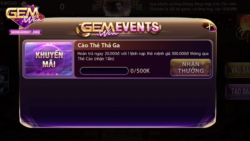 Nổ hũ thần tài - Cơ hội trúng Jackpot, làm giàu phút chốc 7 Tham gia nổ hũ thần tài tại Gemwin để rinh thưởng liền tay ngay