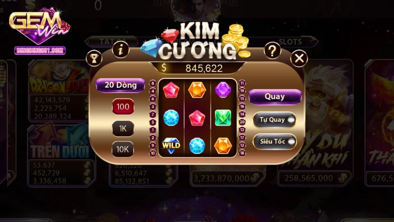 Nổ hũ kim cương: Jackpot Khổng Lồ Chỉ Có Tại Gemwin 3 Mỗi biểu tượng trong game nổ hũ có ý nghĩa và cách dùng riêng